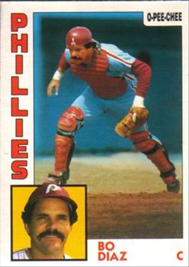 1984 O-Pee-Chee Baseball Cards 131     Bo Diaz